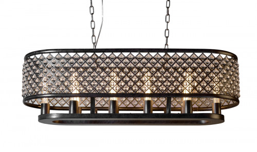 люстра klaris черная в Кургане