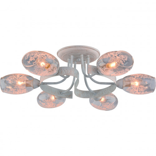потолочная люстра arte lamp bettina a1296pl-6wg в Кургане