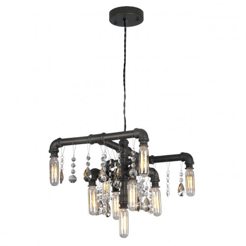 подвесная люстра lussole loft 9 lsp-9379 в Кургане