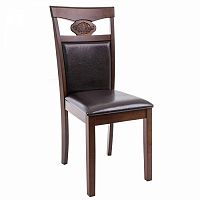 стул деревянный luiza dirty oak / dark brown в Кургане