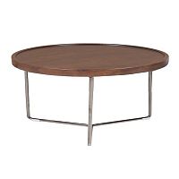 стол журнальный wood a коричневый в Кургане