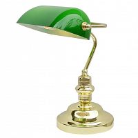 настольная лампа arte lamp banker a2491lt-1go в Кургане