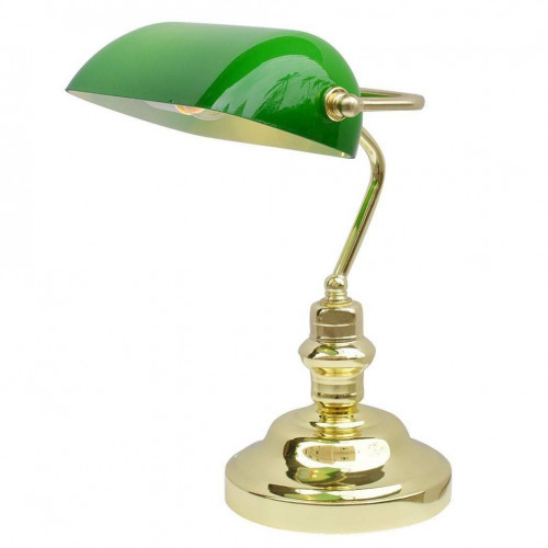 настольная лампа arte lamp banker a2491lt-1go в Кургане
