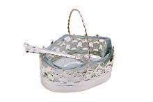 солонка с ложечкой ватель lv в Кургане