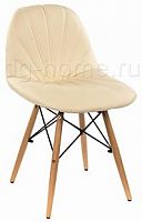 стул деревянный pp-626 бежевый (eames style) в Кургане