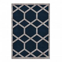 ковер ahston blue 150x220 синий в Кургане