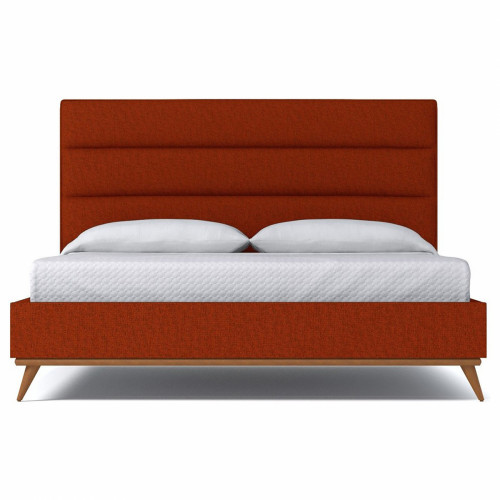 кровать двуспальная 180х200 красная cooper pumpkin в Кургане