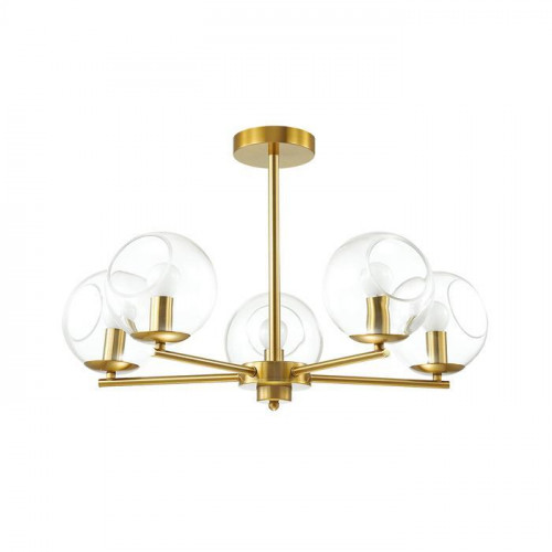 потолочная люстра lumion blair 3769/5c латунь в Кургане