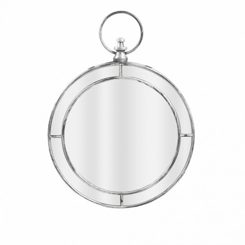 зеркало настенное серебряное с подвесом silver в Кургане
