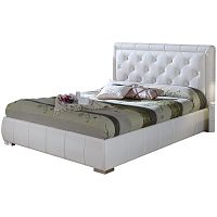 кровать двуспальная 160х200 белая cosy в Кургане