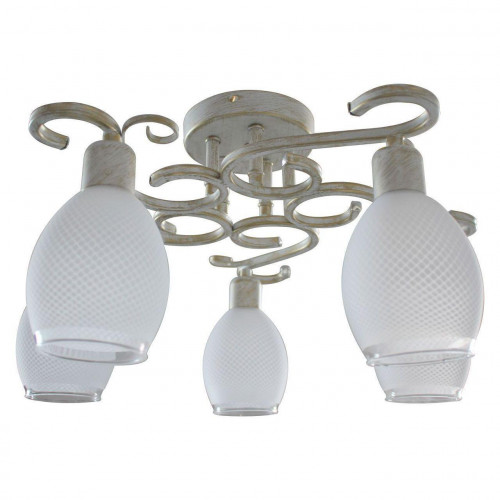 потолочная люстра toplight loretta tl7360x-05wg в Кургане