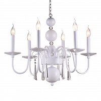 подвесная люстра newport 32206/c white в Кургане