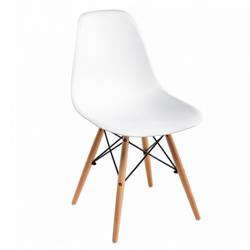 стул деревянный eames pc-015 white в Кургане