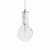 подвесной светильник marmor glans bianco aluminum в Кургане