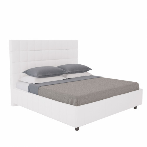 кровать белая большая 200х200 shining modern в Кургане