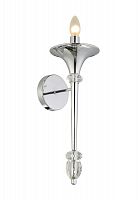 бра crystal lux miracle ap1 chrome в Кургане