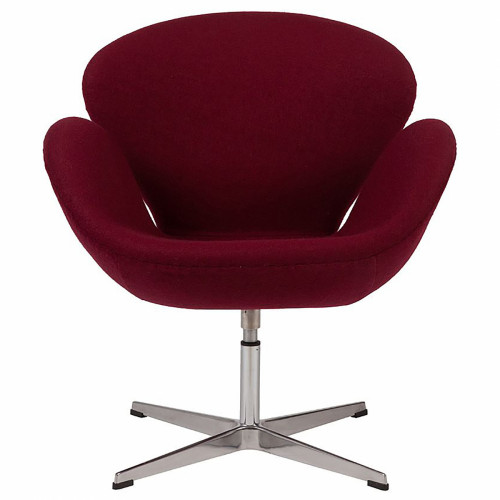 кресло swan chair бордовая в Кургане