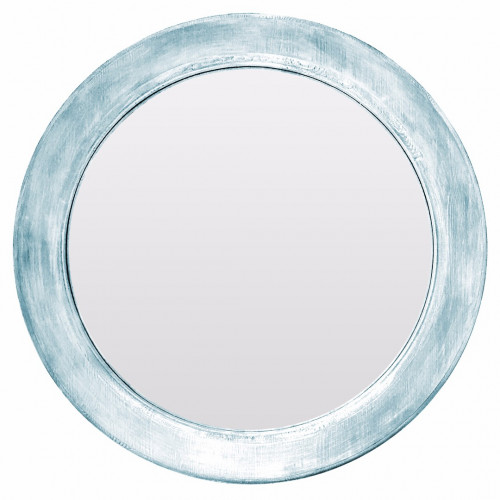 зеркало круглое голубое window blue в Кургане