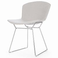 стул bertoia с обивкой серый в Кургане