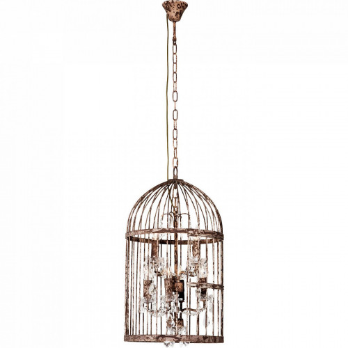 подвесной светильник cage chandelier коричневый в Кургане