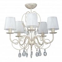 потолочная люстра vitaluce v1186/5pl белая в Кургане