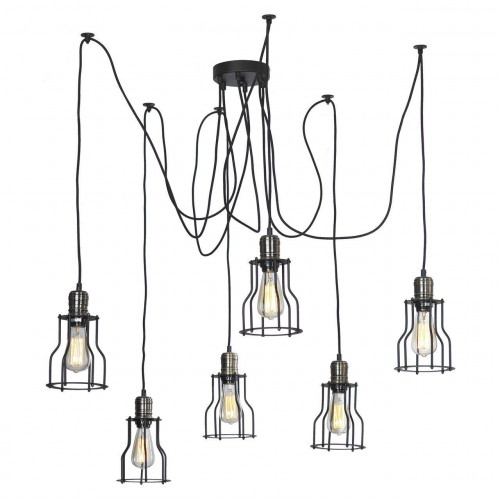 подвесная люстра lussole loft iv lsp-9310 в Кургане