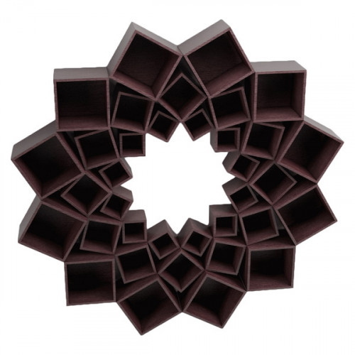 стеллаж лотос 3 круга венге от odingeniy в Кургане