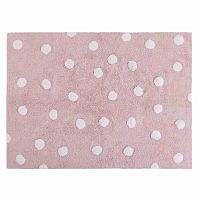 ковер polka dots розовый-белый в Кургане