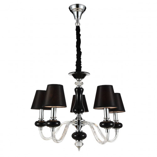 люстра дизайнерская hidden хром черная в Кургане