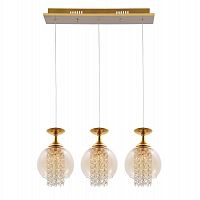 подвесной светильник crystal lux chik sp gold в Кургане