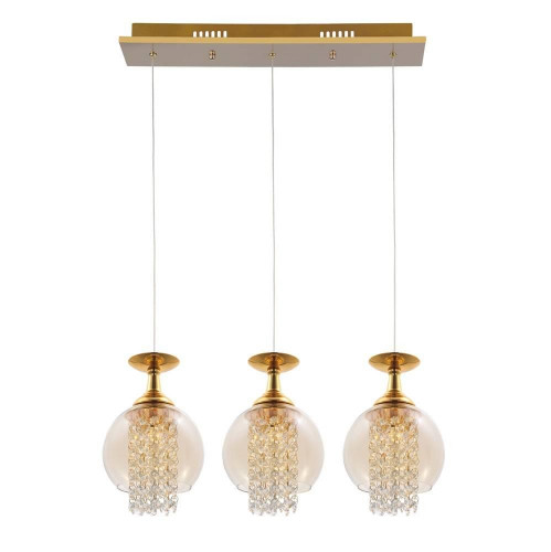 подвесной светильник crystal lux chik sp gold в Кургане