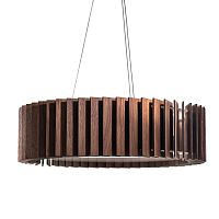 люстра ротор шпон ореха d45 коричневая в Кургане