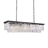 подвесной светильник odeon 12c/p black/clear от delight collection в Кургане