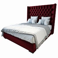 кровать большая 200х200 jackie king красная в Кургане