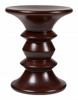 табурет деревянный круглый stool model a коричневый в Кургане
