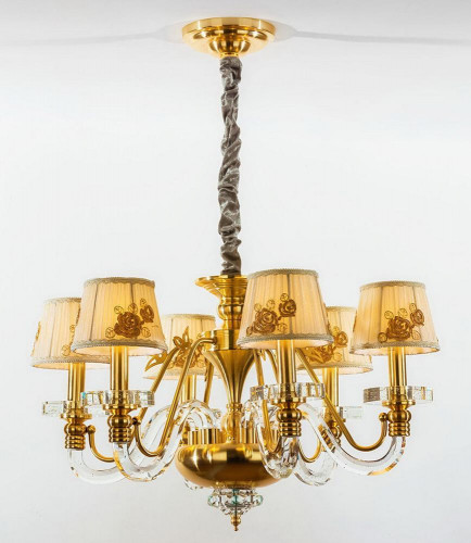 подвесная люстра idlamp domenica 402/6-ledoldbronze в Кургане