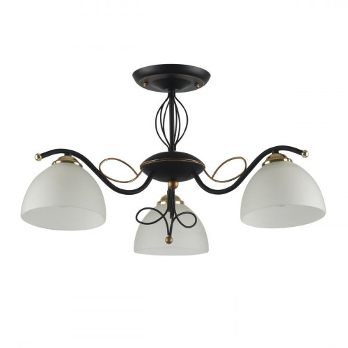 потолочная люстра idlamp ragia 554/3pf-blackpatina в Кургане