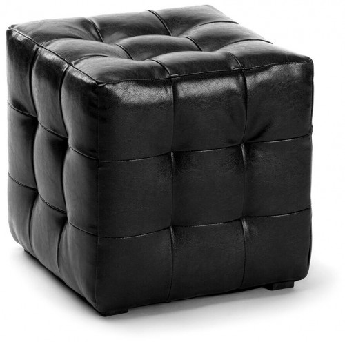 пуф шарм-дизайн люкс черный в Кургане