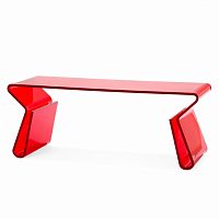 стол кофейный acrylic красный красный в Кургане
