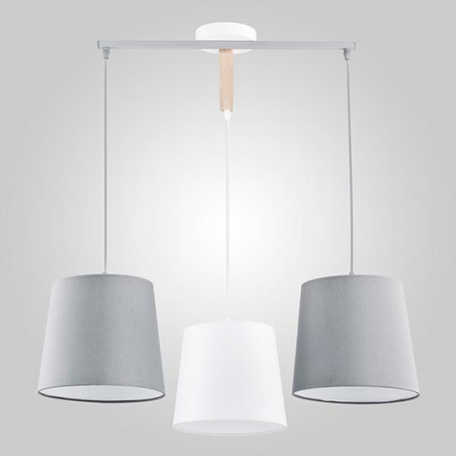 подвесная люстра tk lighting 1279 balance серая в Кургане