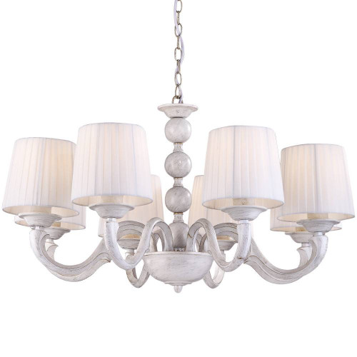 подвесная люстра arte lamp alba a9395lm-8wg в Кургане