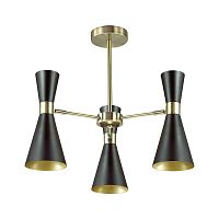 потолочная люстра lumion quinn 3662/3c черная в Кургане