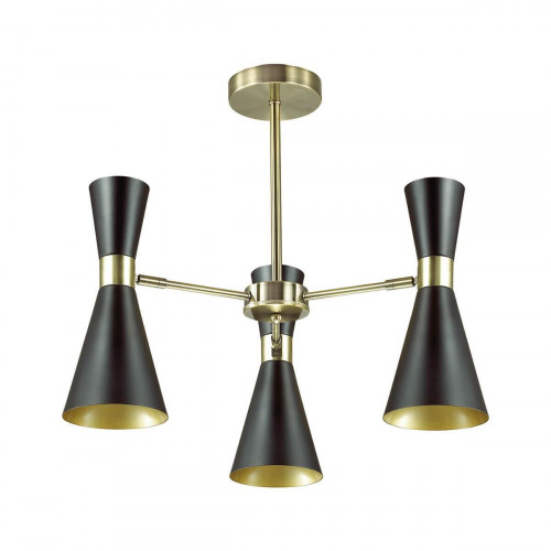 потолочная люстра lumion quinn 3662/3c черная в Кургане