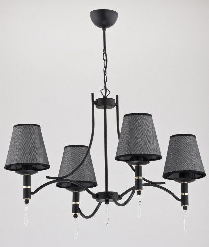 подвесная люстра alfa abil black silver 22964 в Кургане