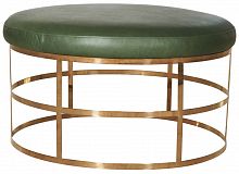 стол журнальный pillar green 80 см золотой, зеленый в Кургане
