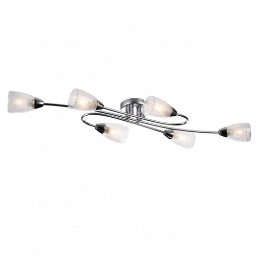 потолочная люстра freya flash fr5104-cl-06-w в Кургане