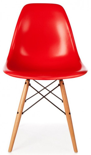 стул классический dsw красный (eames style) в Кургане