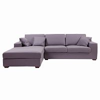 диван reid chaise угловой модульный фиолетовый в Кургане
