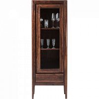 шкаф-витрина brooklyn walnut коричневый 65x40 в Кургане