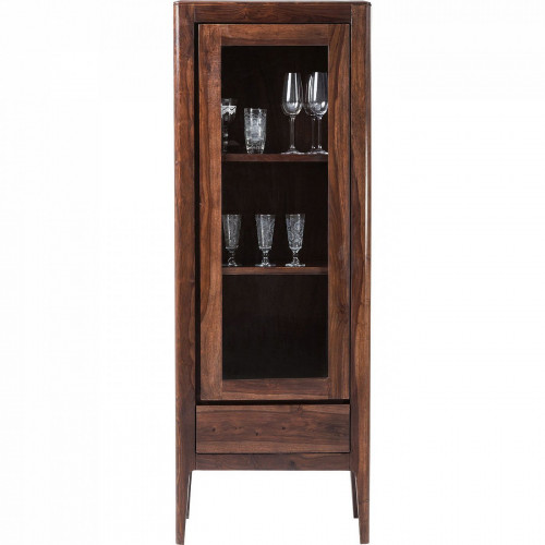 шкаф-витрина brooklyn walnut коричневый 65x40 в Кургане